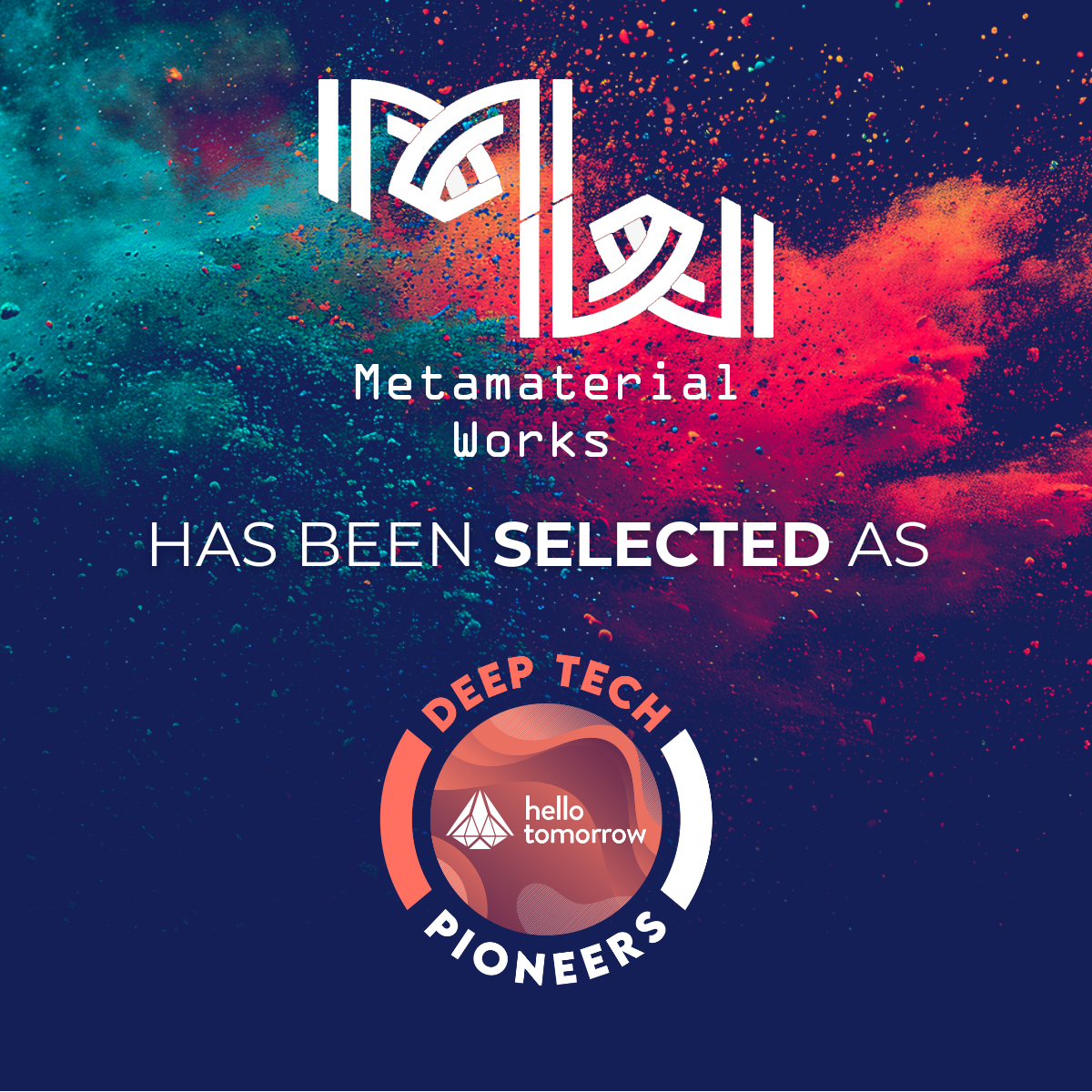 π MetaSafe Selected as Hello Tomorrow Deep Tech Pioneer 2026